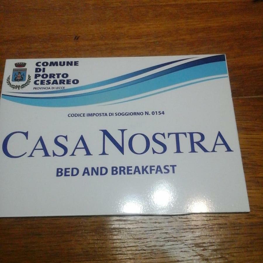 Casa Nostra B&B Порто-Чезарео Экстерьер фото